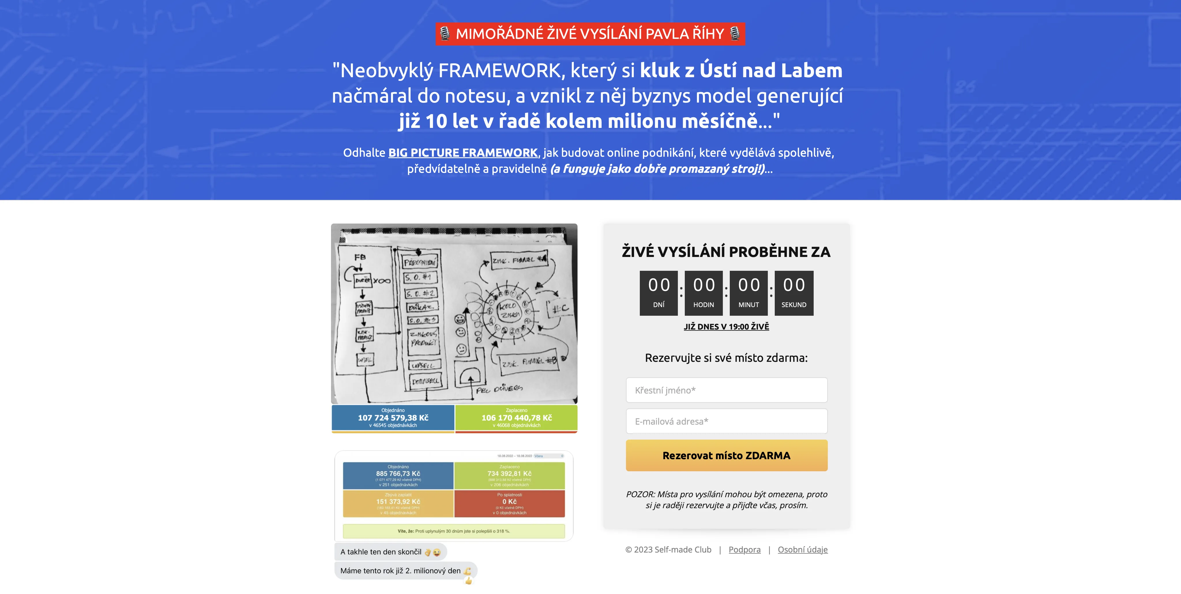 Mimořádné vysílání Pavla Říhy